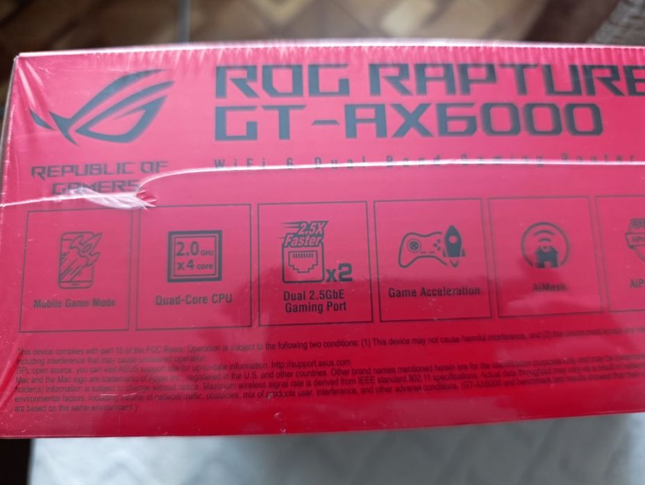 Продам маршрутизатор Asus gt-ax6000