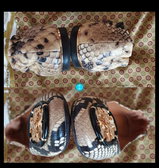 Balerini piele naturala Tory Burch Musette Zara