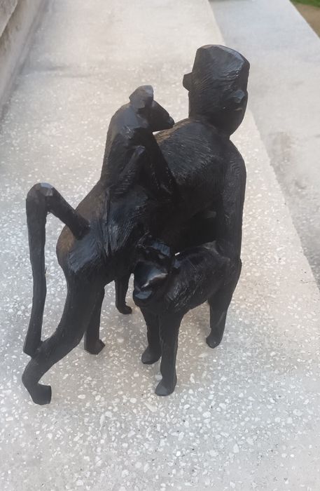Sculptura lemn de Abanos