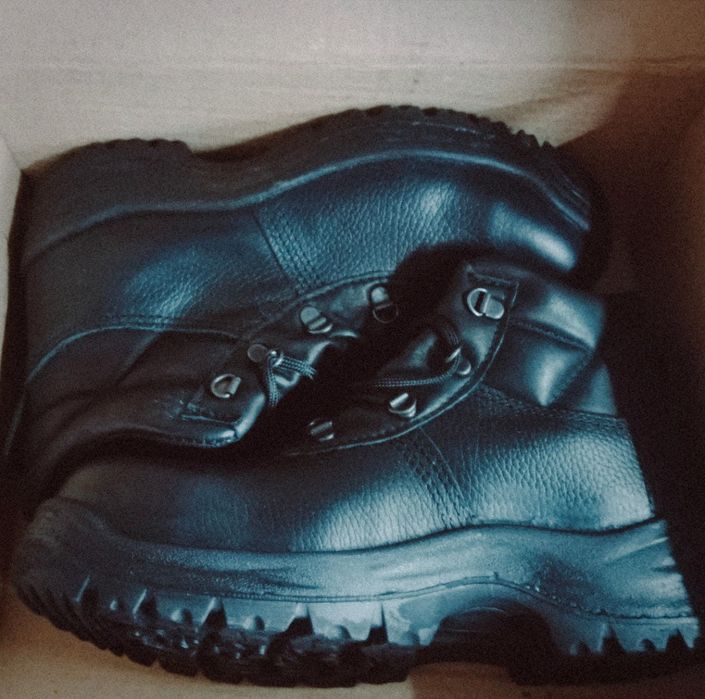 Ботинки Кожаные Рабочие