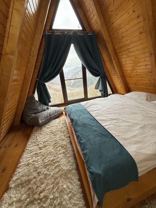 Cabana  A-frame Eagle Valley  de inchiriat ( Instagram )