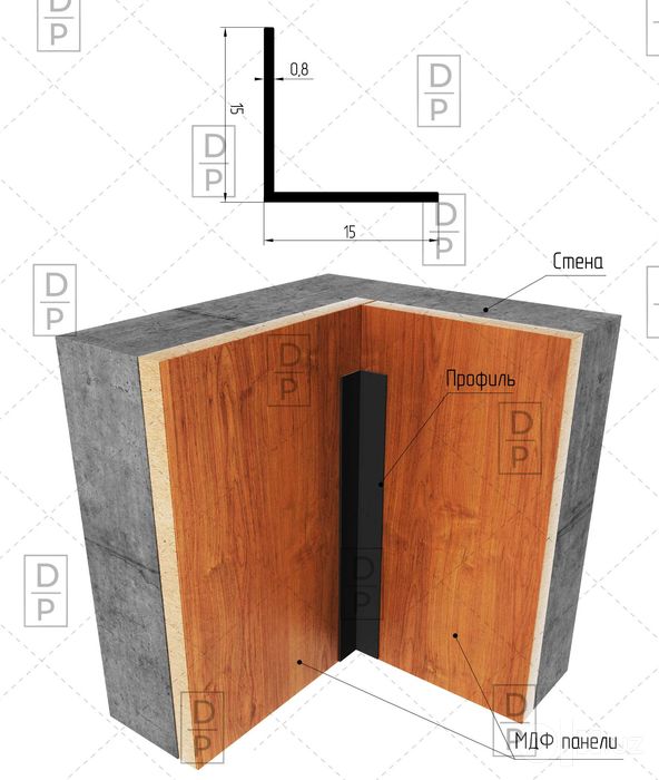 Ugolok Alumin 15/15 20/20: Alyuminiyeviy 15x15mm Zashitniy G-Profil!