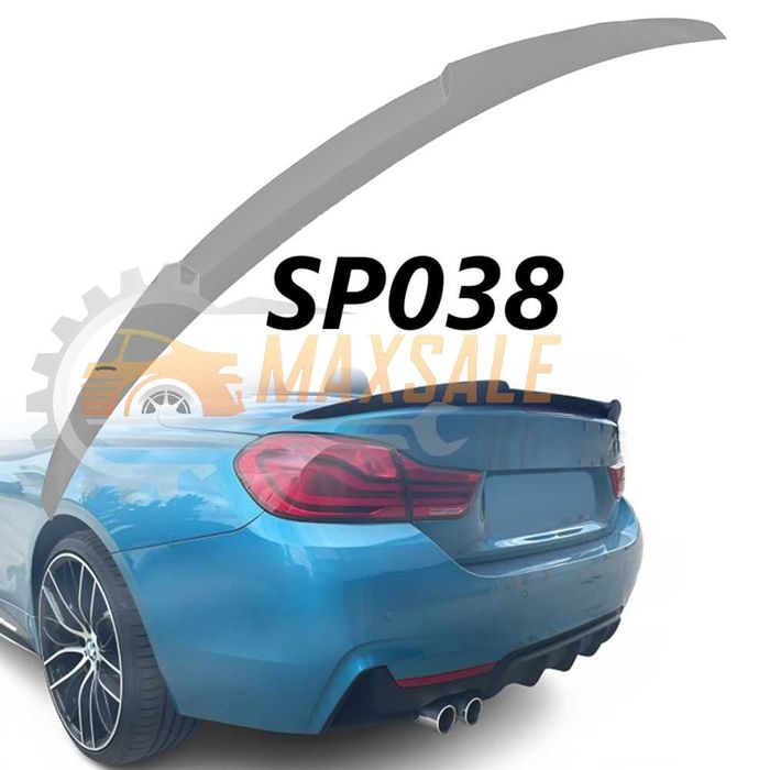 BMW 4 серия F33 Лип спойлер за багажник M4 style купе спорт нови