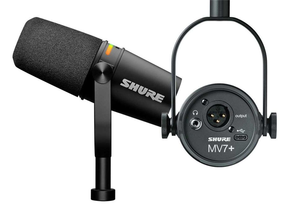 Shure MV7+ Podcast Microphone