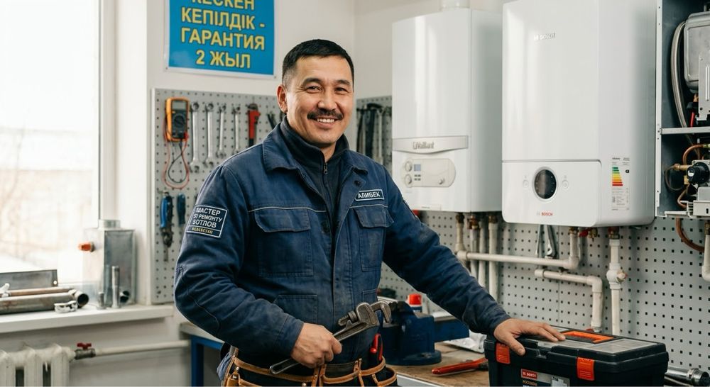 ремонт котлов и газ колонок ГАРАНТИЯ!