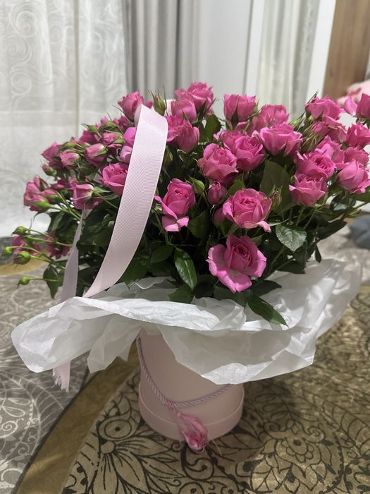3 кустовые розы.