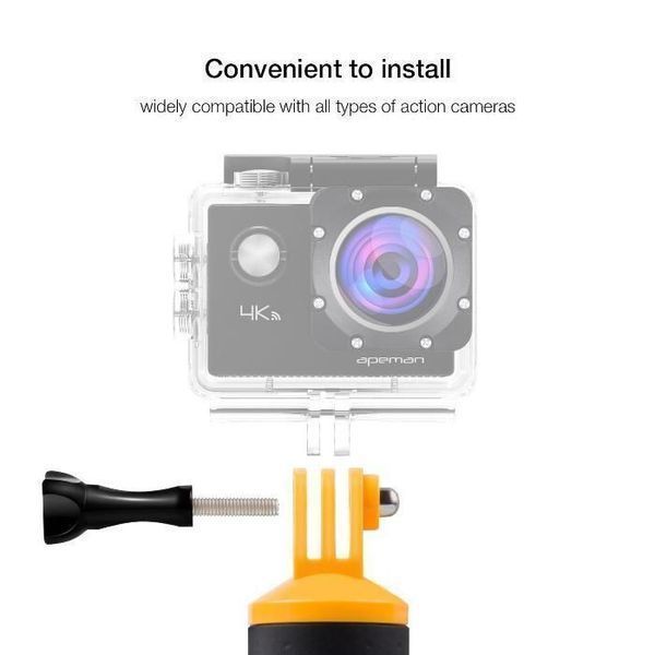 Непотъваща плаваща плувка дръжка pro version за екшън камери