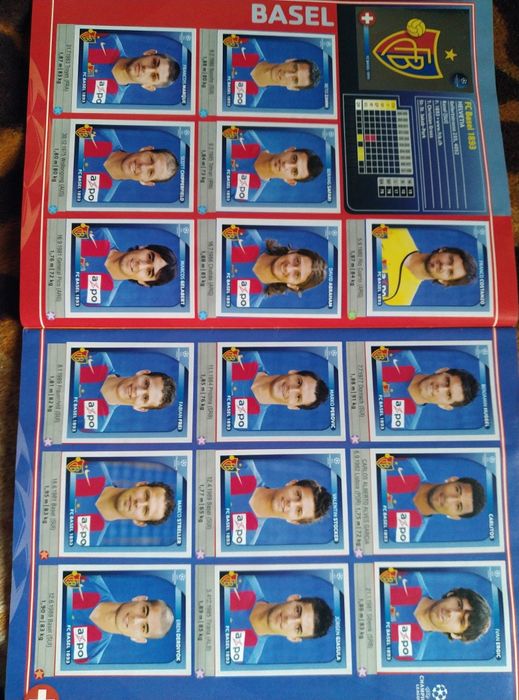 UEFA Champions League 2008-2009 Panini album
