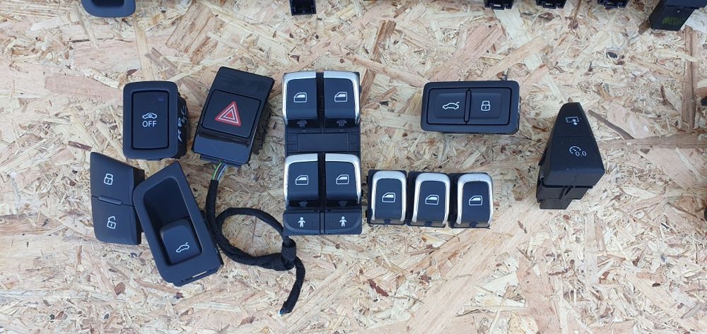 Butoane Audi A3 8V / A4 B8 / A6 C7 4G / Golf  6 7 / Passat butoane geamuri / avarii / airbag / reglaj / rezervor