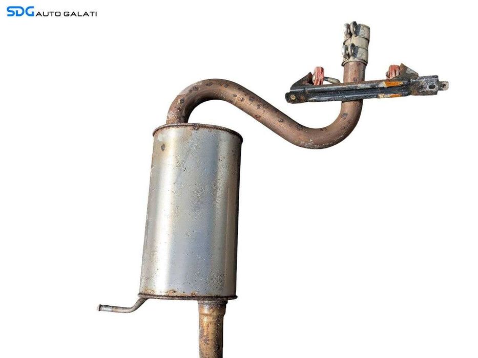 Ansamblu Complet Evacuare Toba Tobe Teava Esapament Intermediara Finala Volkswagen Golf 6 1.4 TSI CAXA 2008 - 2013 Cod 1K0119AT 1K0253411BK [LC2141SOS]