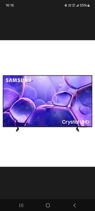 Телевизор Samsung Crystal UHD 43