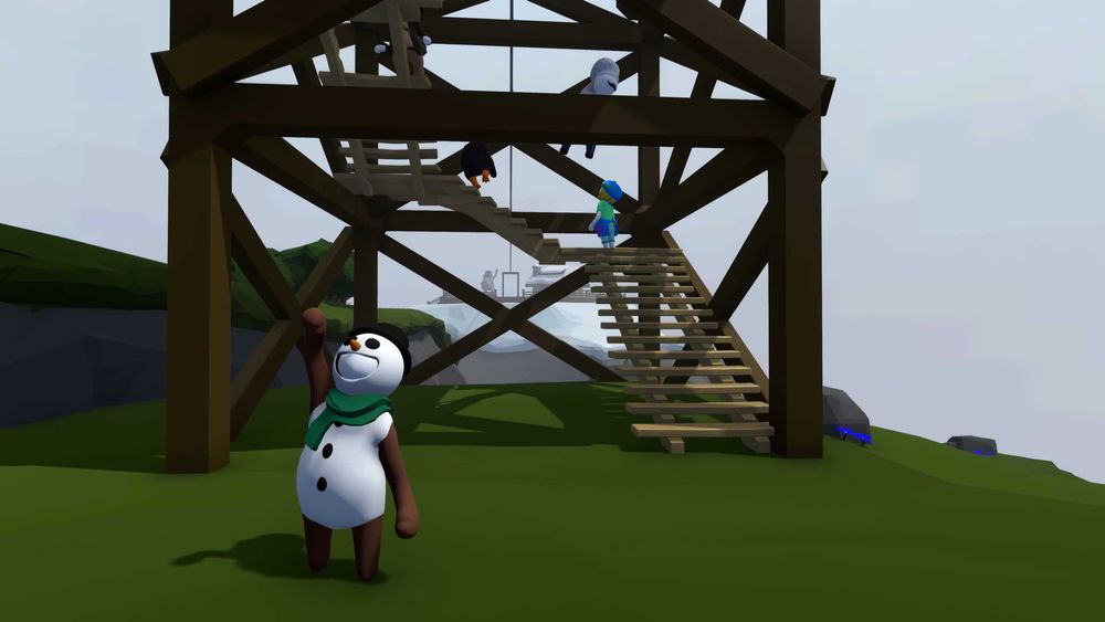 Новый Human: Fall Flat Dream Collection PS4/PS5 На Двоих Пс4 Много Игр