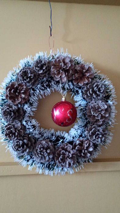 Коледен венец --украса