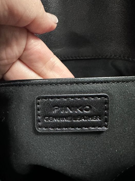 Pinko кожена чанта