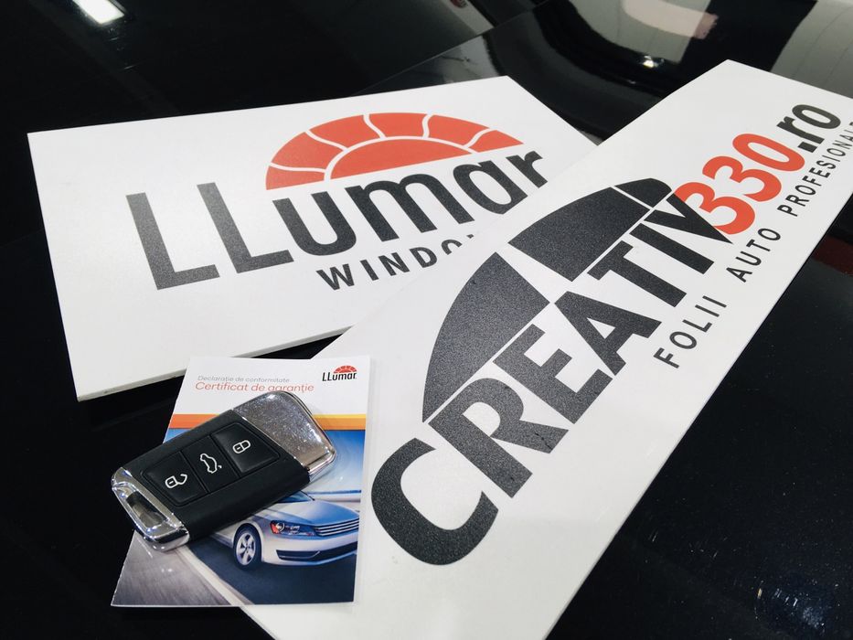 Montaj folie auto llumar de la 300lei