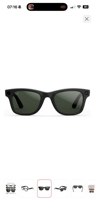 Смарт-очки Ray-Ban Meta Wayfarer Gen 2