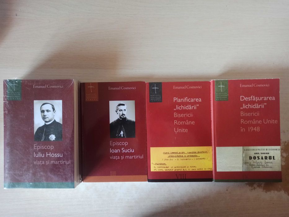Pachet evanghelii scrise de Cristian Badilita + pachet episcopi greco-catolici romani (lichidare biblioteca)