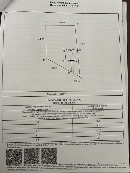 Продаётся земельный участок