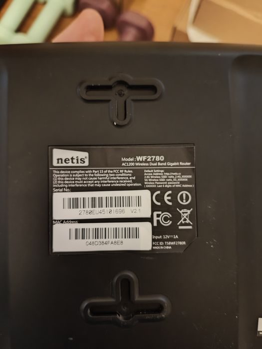 Router Wireless Netis WF2780