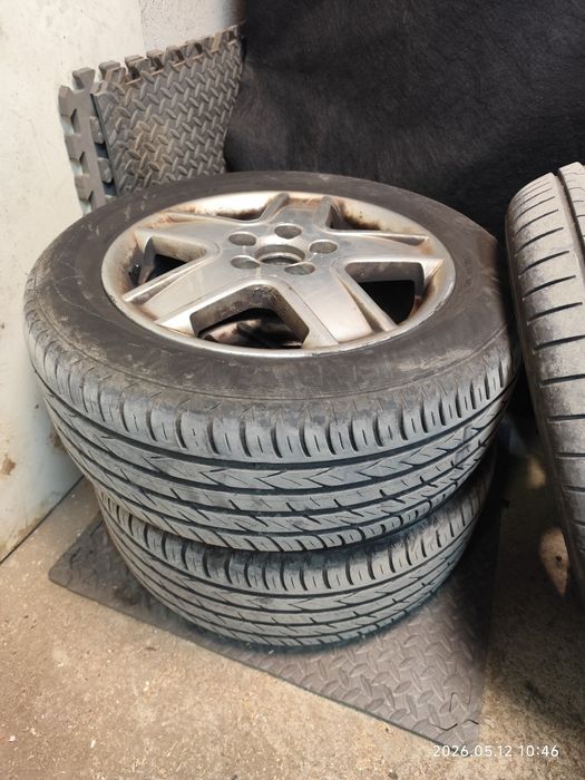 Продавам джанти с гуми  за Vw 5*112*16  5бр