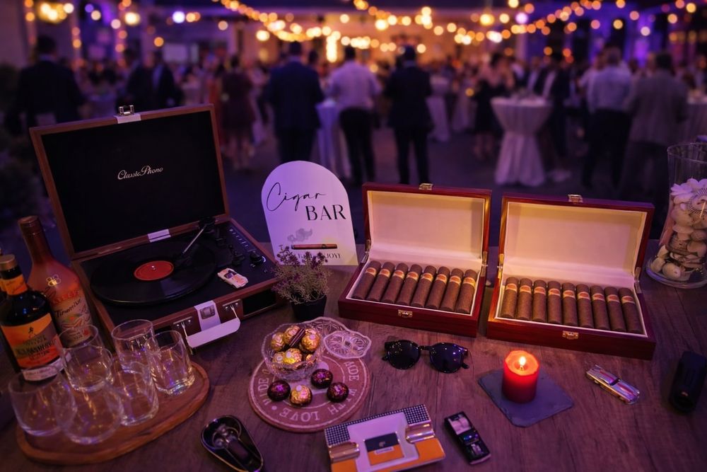 Cigar Bar- experiență completă pentru evenimentul tau!