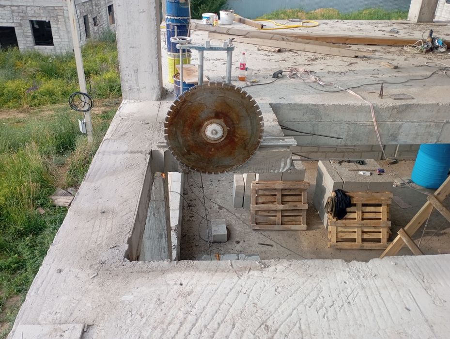 Алмазная бурение резка