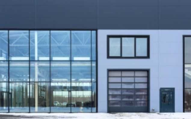 Панорамные ворота ALUTECH (пр.Беларусь)