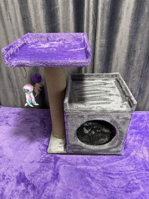 Домик-Когтеточка для кошек [ДОСТАВКА БЕСПЛАТНАЯ]