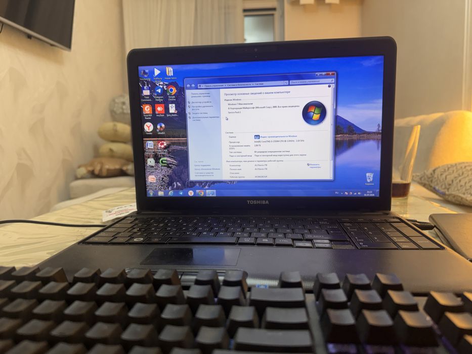 Toshiba noutbook ideal