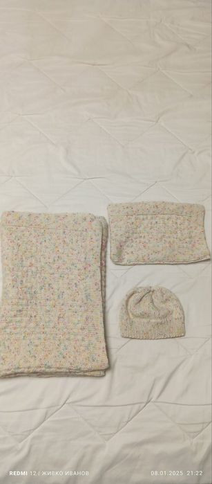 Плетена пелена за бебе