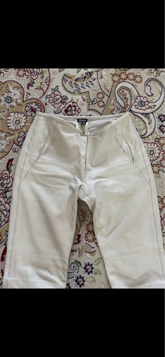 Женские кожаные брюки Gianfranco Ferre