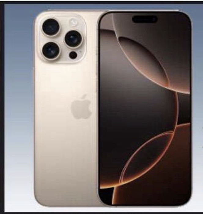 Iphone 16 pro  nou