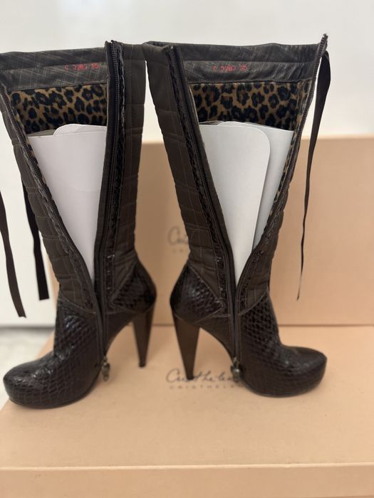Ботуши от Крокодилска кожа