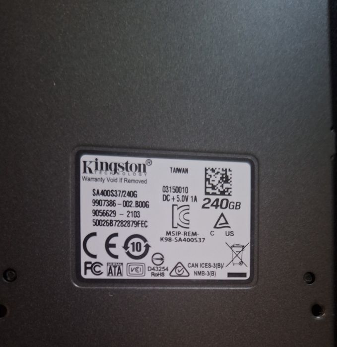 Жёсткий диск Ssd 240gb