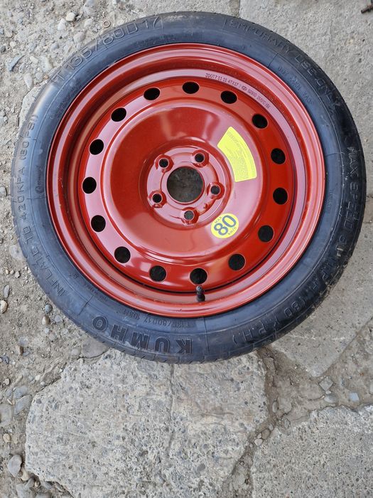Roata de rezerva Hyundai I40 2012 T135/80D17