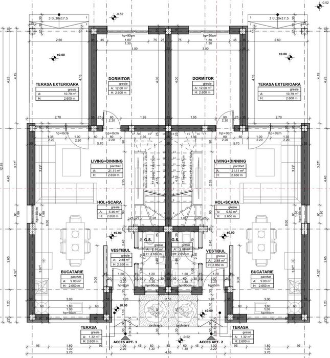 Direct Dezvoltator, Duplex cu 3 dormitoare, 0% Comision Poremo Imobiliare