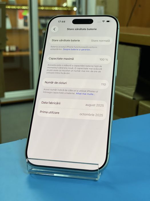 Apple iPhone 17 Pro 100% 512GB, Garantie 12 luni | Lensun