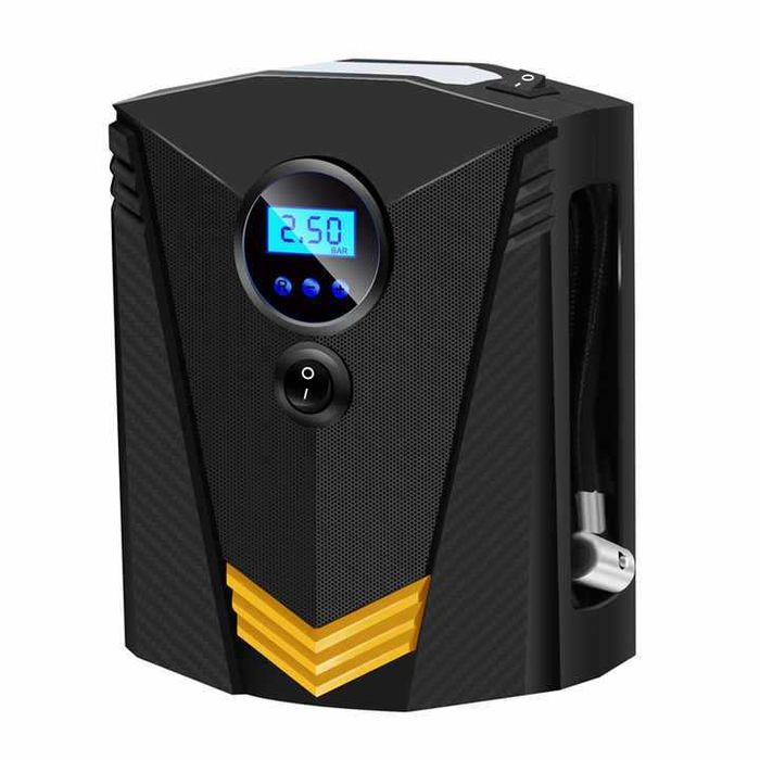 Компресор за кола дигитален в куфар с инструменти 12V