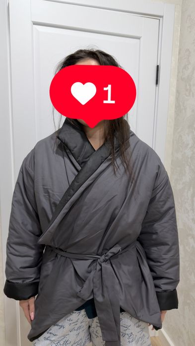 Куртка стиль кимоно