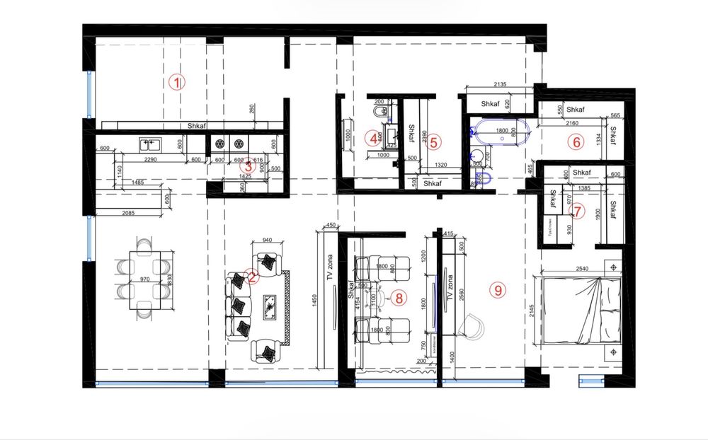 Продается квартира 187 м кв