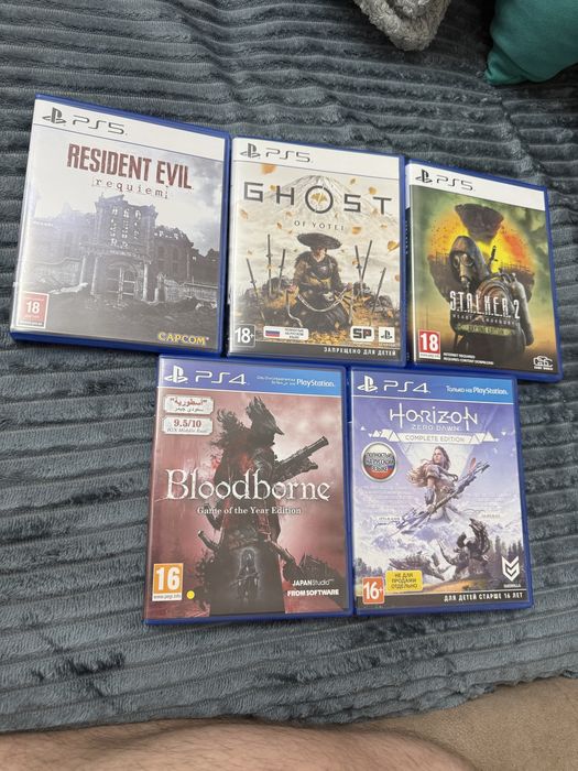 Продам игры на playstation 5/4