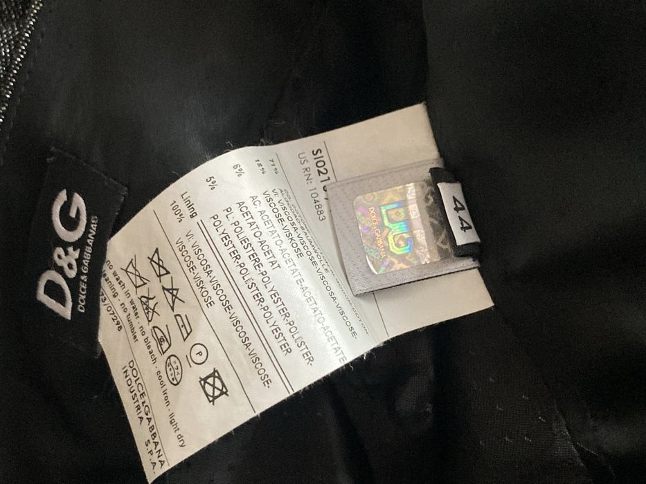 Dolce & Gabbana Оригинална пола с ламе