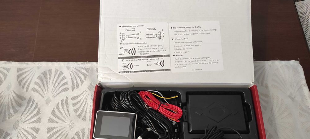 парктроник с 8 сензора