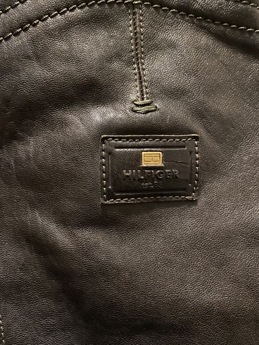 Cizme de piele Tommy Hilfiger