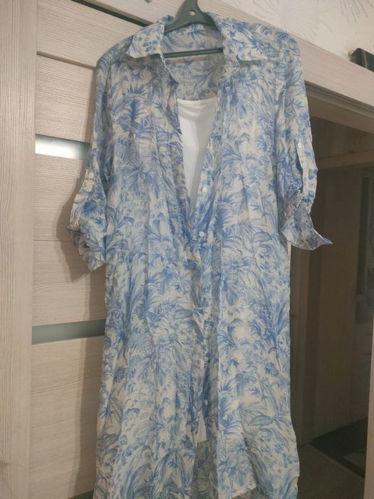 Рубашка платье двойка р42-44