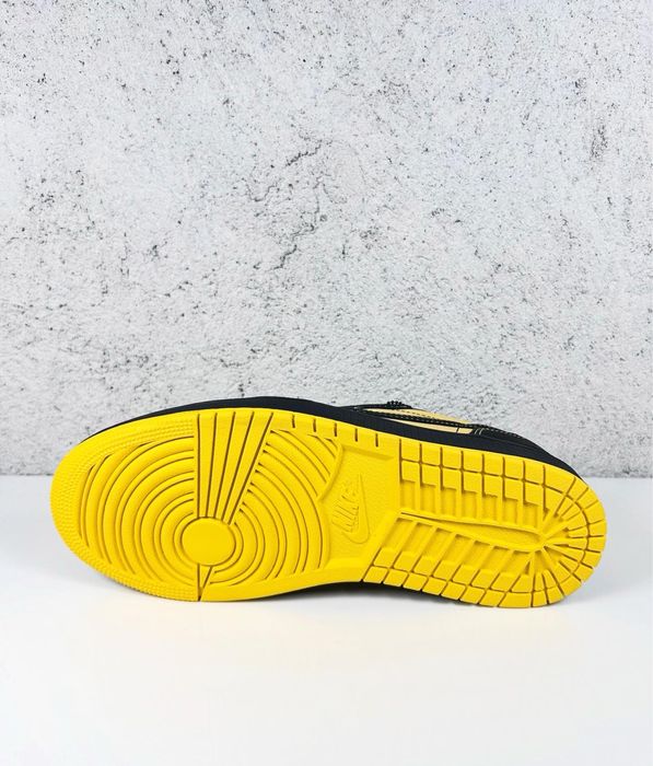 Jordan 1 Retro Low OG Quai 54 Black Tour Yellow Red