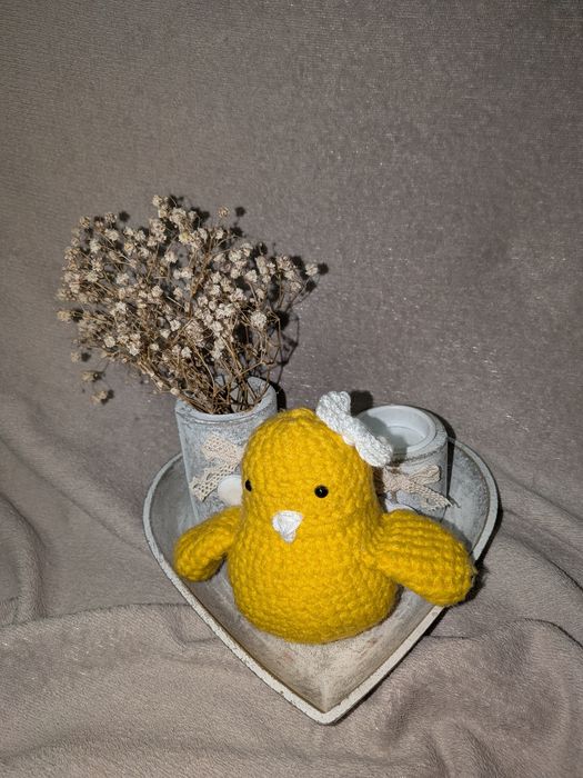 Pui crosetat Handmade 12 cm
