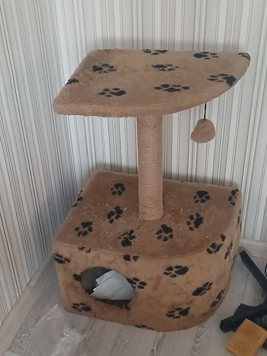 Когтеточка домик для кота