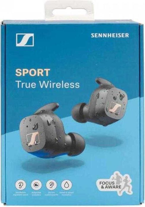Casti In-Ear Sennheiser SportTrueWireless,Bluetooth 5.2,negru,sigilat