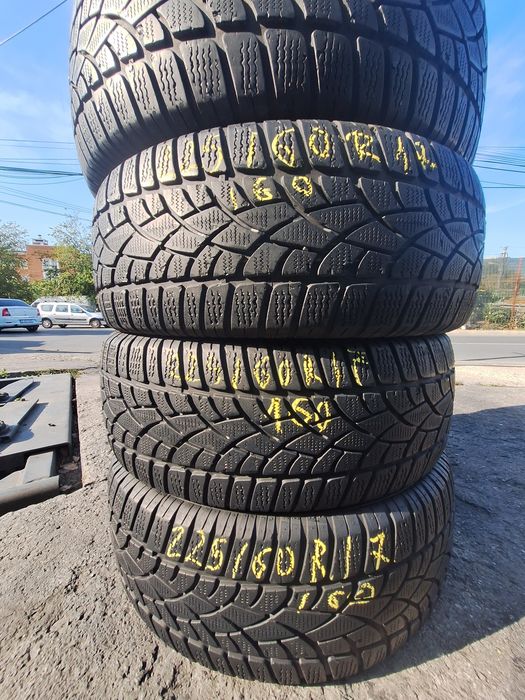 4 anvelope iarna 225/60r17 Dunlop Montaj Gratuit